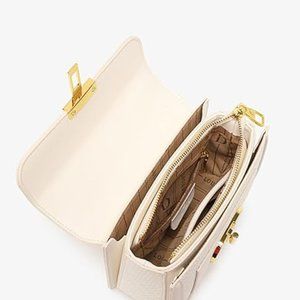 LOUIS·DAISY Shoulder Bag for Women, Leather Crossbody Bags Purses